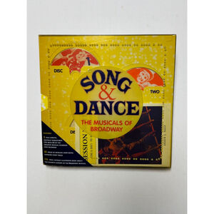 MetroBooks Song & Dance The Musicals of Broadway 3-CD Set w/ Book